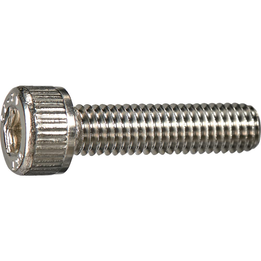 Trusco Nakayama Y805-0515 Hex Socket Bolts, Stainless Steel, Half-Threaded, M5 x 0.6 Inches (15 mm), Pack of 10