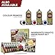 The Army Painter, Warpaints Fanatic Flexible Triad: Black & Greys, 6 x 18 ml Acrylfarbe, Miniatur-Hobbybemalung, Für Miniatur-Wargaming