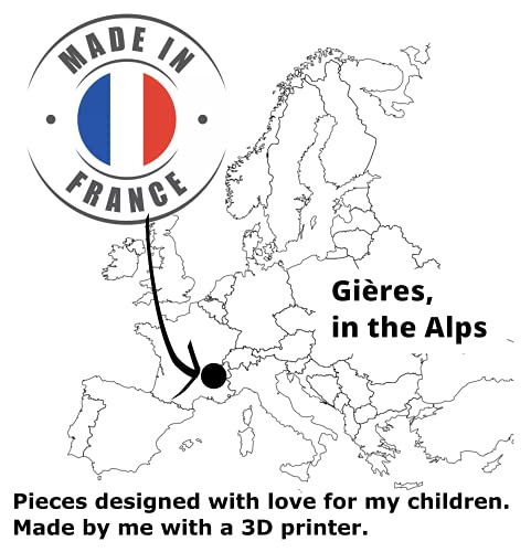 TracksCreations Crossover voor trein, compatibel met Duplo - Image 7