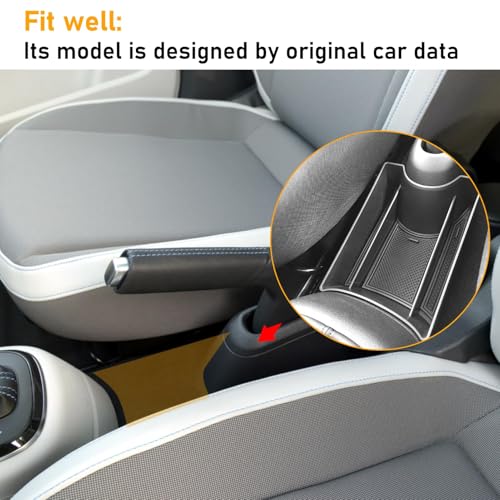 TTCR-II Kompatibel mit Auto Mittelkonsole Aufbewahrungsbox Volkswagen UP GTI 2013-2023,Seat Mii/Skoda Citigo Mittelkonsole Organizer Armlehne VW Mii/Citigo Armlehnen Aufbewahrungsbox