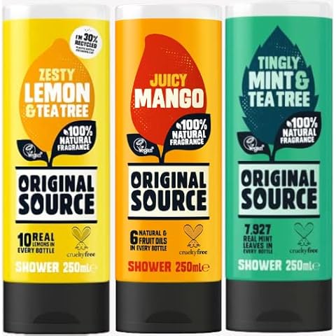 Original Source Shower Gel Variety Pack Cover