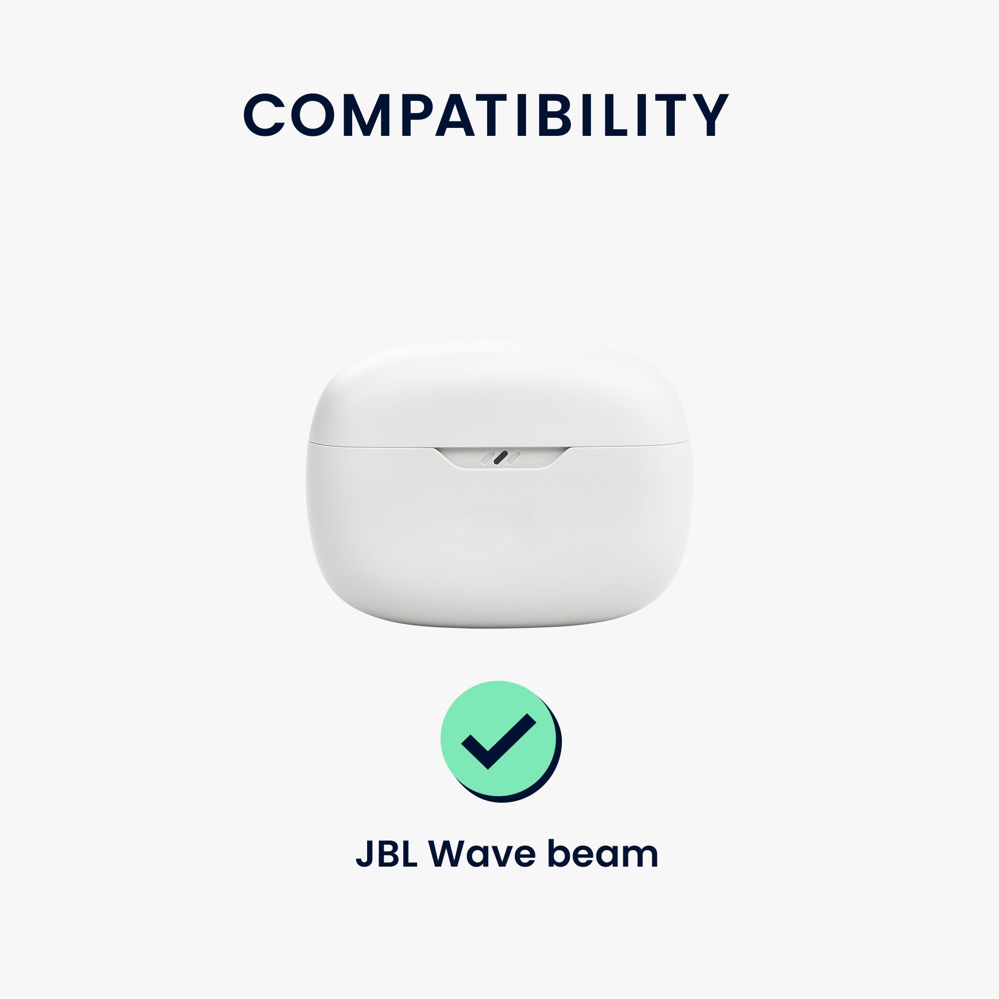 Image secondaire de Housse en Silicone pour Casque JBL Wave Beam - Protection Élégante Vert Foncé