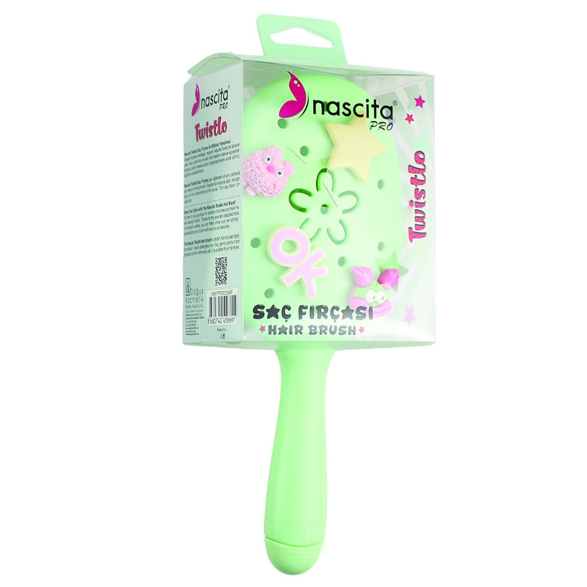 Nascita Twistlo Saç Fırçası Yeşil - 59