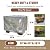 Fire Pit Cover,30 inch Firepit Covers Square Gas Fireplace Fire Pit Table Cover for Propane Fire Pit- 30 X 30 X 18 inch