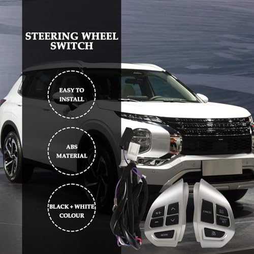 Bouton volume volant pour Mitsubishi ASX commande audio réactive - 4