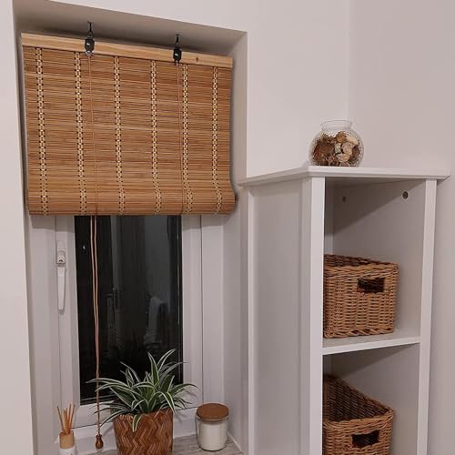 Store enrouleur bambou décoratif intérieur et extérieur rétro