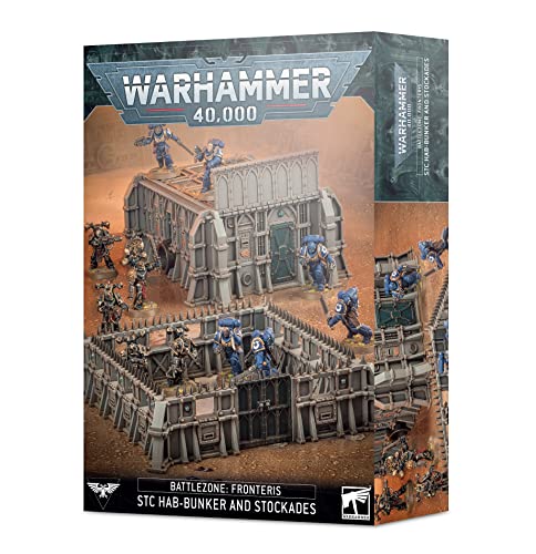 Games Workshop - Warhammer 40 000 - Battlezone Fronteris: STC Hab-Bunker & Stockades