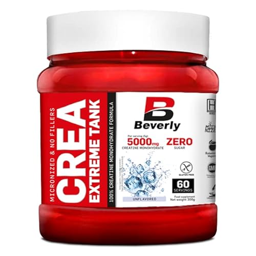 Creatina monohidratada. Proteinas para masa muscular. Creatina en polvo. Ideal para preentreno gimnasio. Creatina monohidrato perfecto como suplementos deportivos. Envase de 300 grs. Máxima calidad Cover