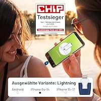 heat it - Insektenstichheiler für dein Smartphone - Chemiefreie Behandlung von Juckreiz & Schmerz mit konzentrierter Wärme - für iPhone 6s bis 14 (Lightning) – Ansicht 2