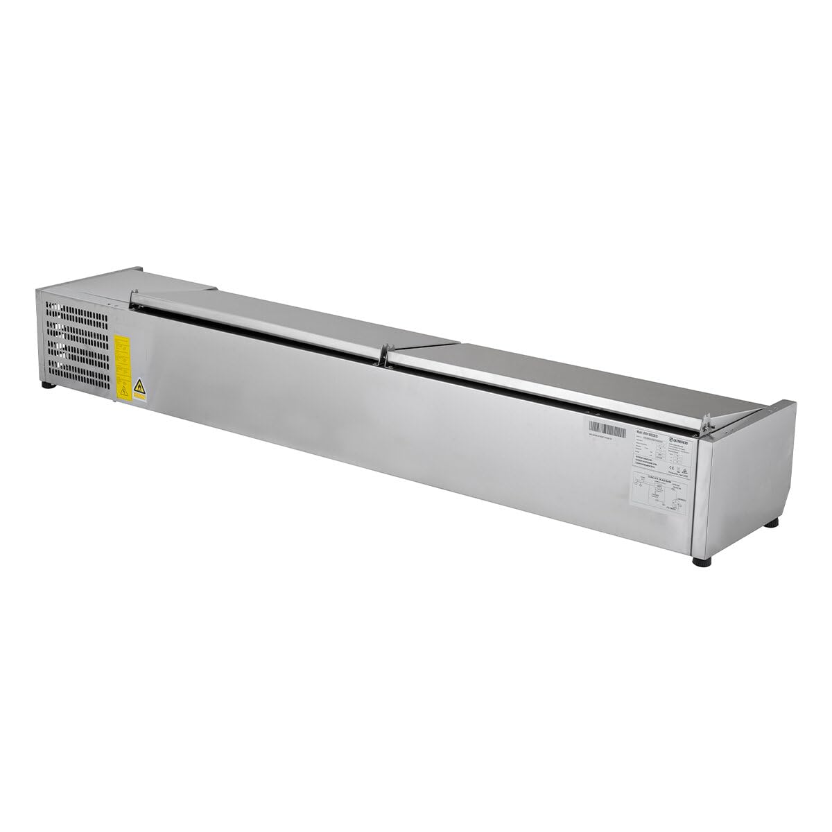 GastroHero Saladette à poser ECO 9 x GN 1/4 | CHR Fournitures de la restauration