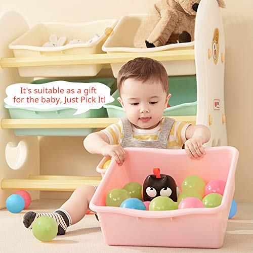 image for PlayMaty Play Ball Pit Balls - 2.16inches Free Plastic Ocean Colorful 