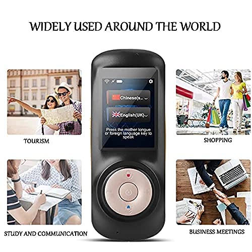 Traducteur vocal en temps réel instantané portable WiFi écran 2,4