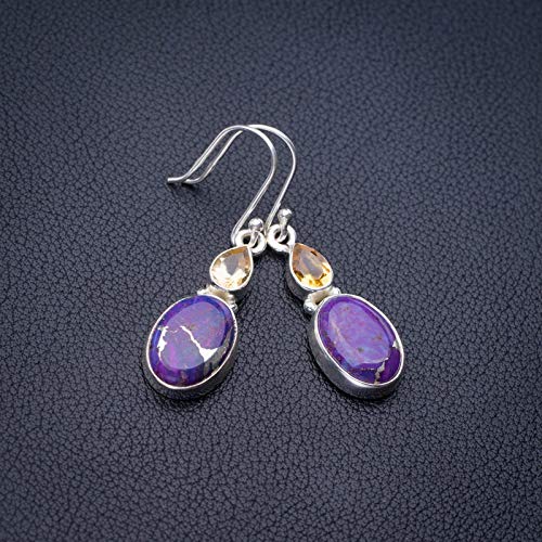 Boucles d'oreilles turquoise argent 925 le cadeau d'anniversaire idéal - 2