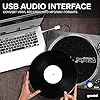 Gemini Sound TT-1200 2 Speed Belt Drive Vinyl Record Player DJ Turn Table for Home Stereo with USB Interface and Audacity Software Included #4