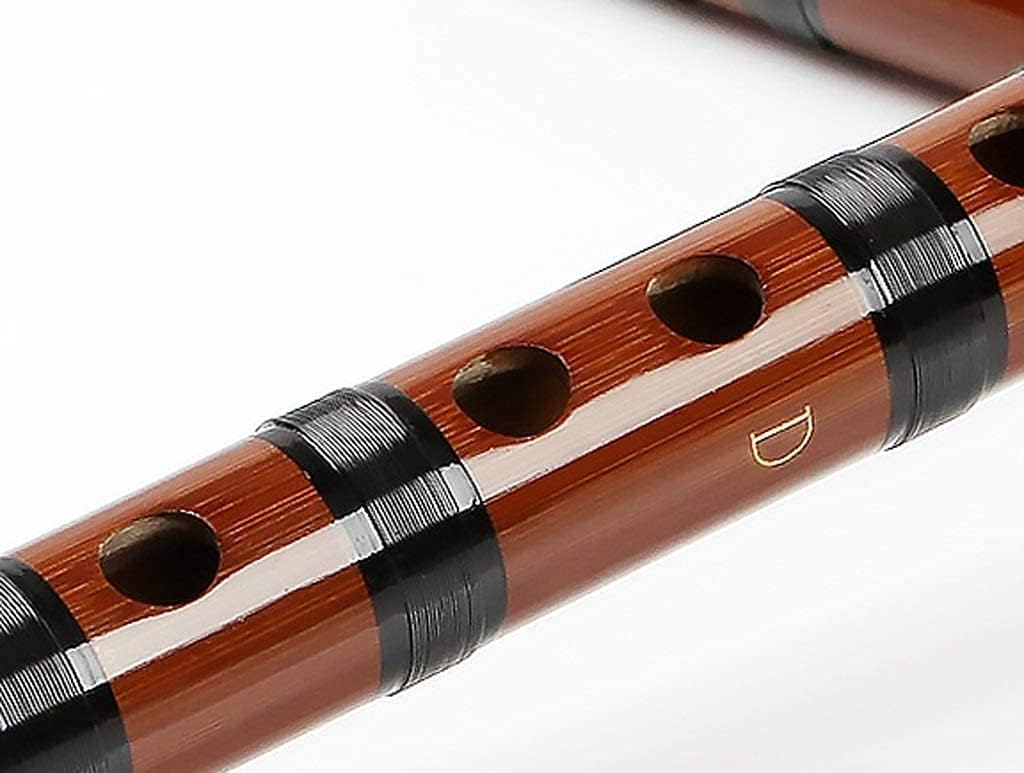 Chinese Musical Dizi Clarinet Performance Bass Bamboo Flute Beginner Transverse Flute C,D,E,F,G Tune(Color:G)