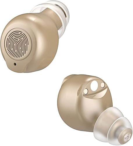 Miniatura 7 de Amplificador auditivo inteligente, mini auriculares para mayor claridad de sonido, reducción de ruido y comodidad, color blanco