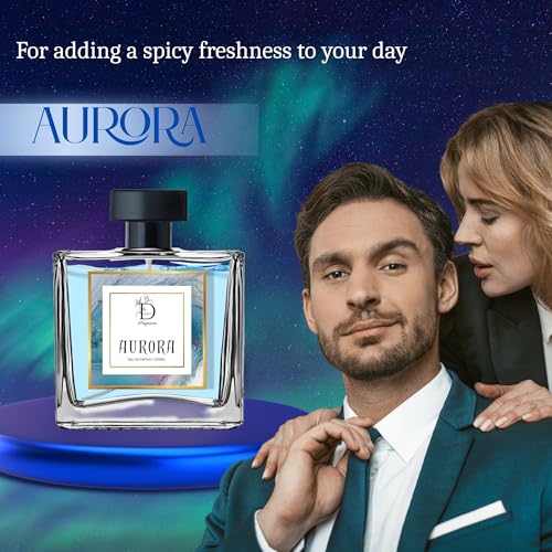 Image of Dionii AURORA Unisex Eau De Parfum Perfume | Long Lasting Aquatic Fragrance With Basil & Pine, 100 ML