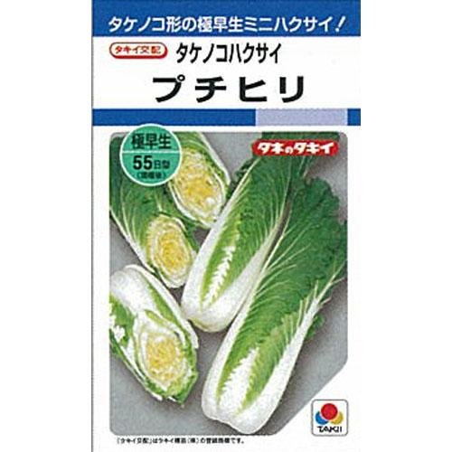 Amazon | タキイ種苗 プチヒリ 白菜種 1.8ml | 野菜