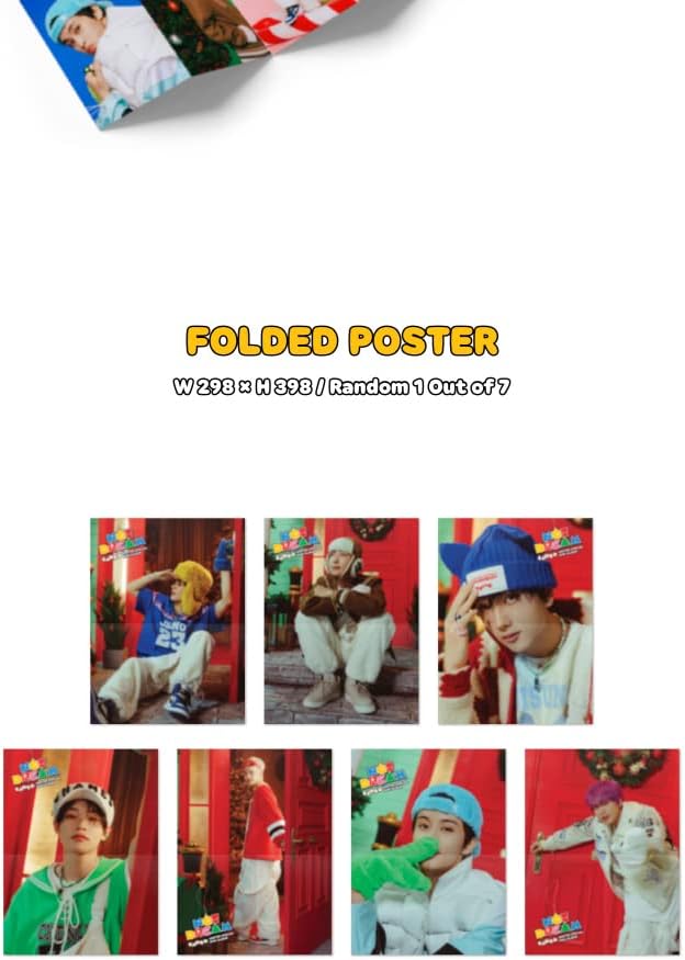 Miniatura 7 de NCT DREAM - Álbum especial de invierno de caramelos versión de libro de fotos CD+1 póster plegable en el paquete+1 póster de letras + libro de fotos