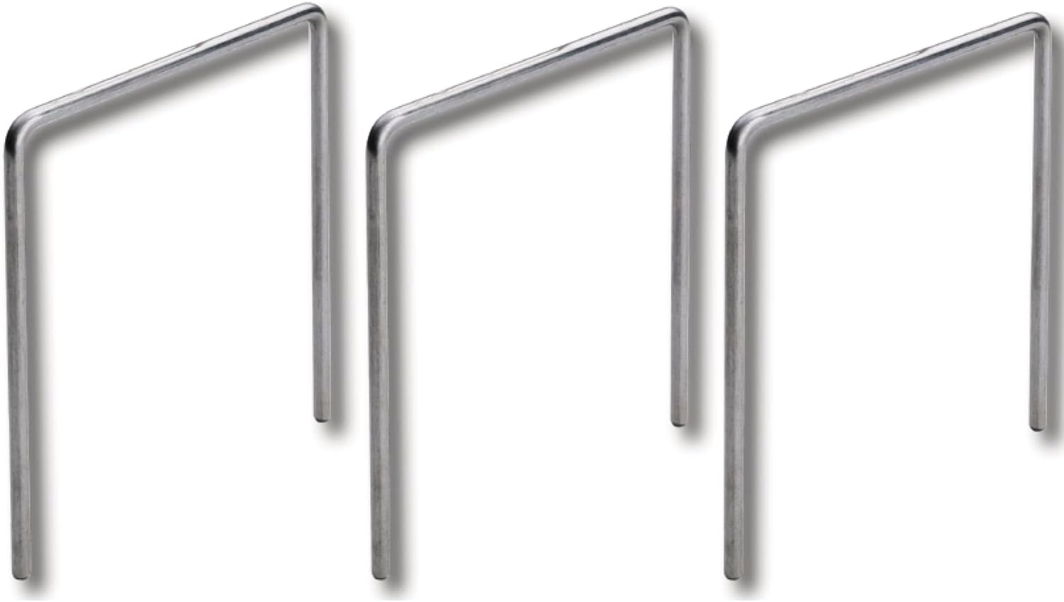 PEKA 200.0772.05 Slim Divider Set, Divider for Kitchen Side Cupboard Organiser, 100 mm, Chrome-Plated Steel, Pack of 3, Silver