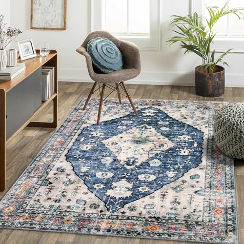 Lahome Boho Tribal Area Rug