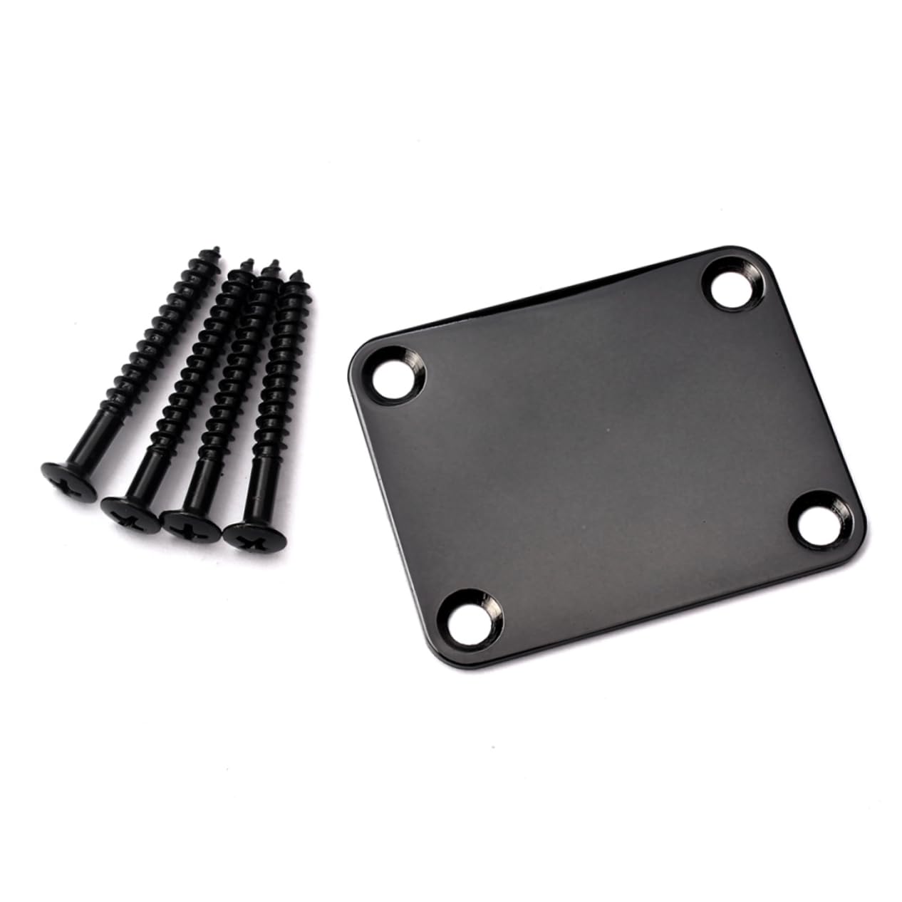 VICASKY Gv105 Guitar Neck Plate Bass Neck Plate Electric Guitar Part Screws Included