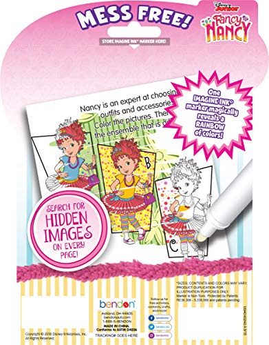 Image of DJ Fancy Nancy Imagine Ink Magic Ink Pictures