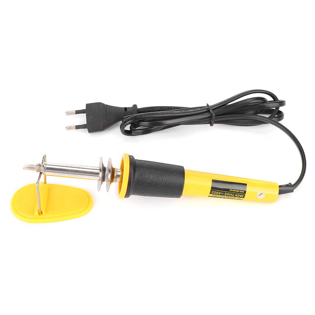 Fafeicy Pluma de Pirografía 40W, 5 Puntas de Grabado Intercambiables, 400°C, Herramienta Eléctrica para Grabado en Madera y Cuero Artesanal