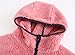 SGMWVB Girl's Jacket Kids Full Zip Ultra Soft Sherpa Fleece Hoodie Sweatshirt Pink 10-12Years