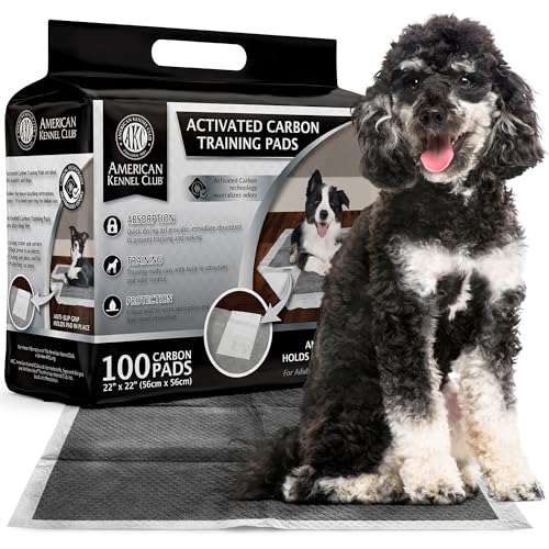 Image of American Kennel Club Carbon-Activated Puppy Training Pads - 100 Count, 22 x 22