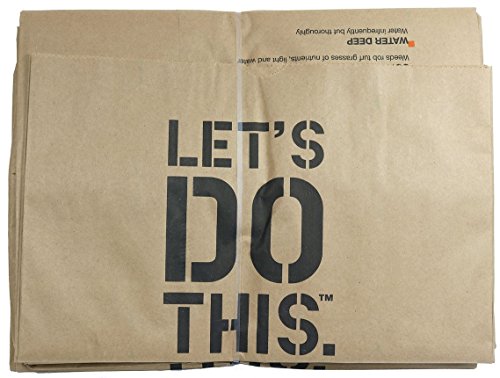 Image of The Home Depot 49022 Heavy Duty Brown Paper Lawn and Refuse Bags for Home and Garden, 30 gal (Pack of 5)