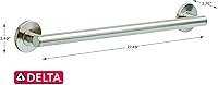 Vista 3 de DELTA FAUCET 41824-SS Contemporary Grab Bar with Concealed Mounting, 24-Inch, Stainless Acero inoxidable brillante