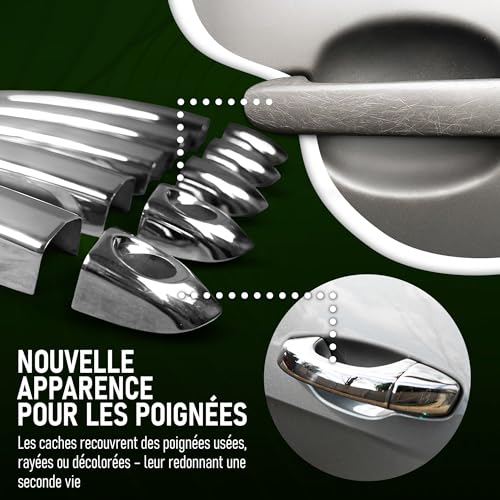 Coques de Poignées VW Multivan T5 pour Rénover et Protéger le Chrome Usé