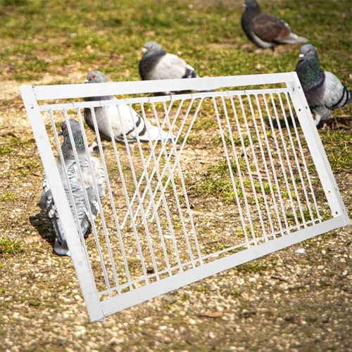 Puerta de hierro para palomas de carreras en T con diseño encriptado pack de 2 6