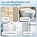MUTKIND 8 Stück Kindersicherung Schrank - (Mit Kleber von TESA) Schranksicherung Baby - Längenverstellbar - Schubladensicherung Baby für Schränke, Kühlschrank, Tür - Kindersicherung Schubladen Weiß