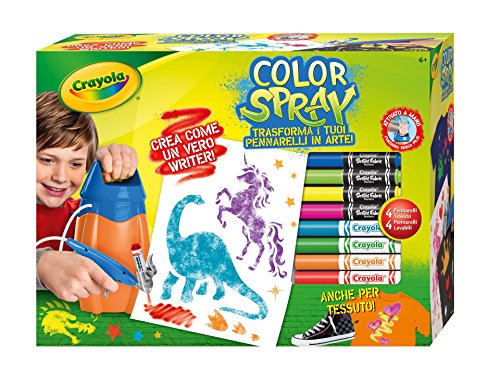 CRAYOLA Color Spray TV 04-8738, Multicolore, 1 unità (Confezione da 1)