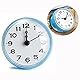 Cisixin Badezimmer wasserdichte Uhr Sucker Küche Bad elektronische Anti-Fog-Wanduhr Uhr