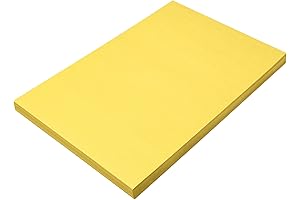 Prang Construction Paper: Brighten Your Creations with Yellow Hues
