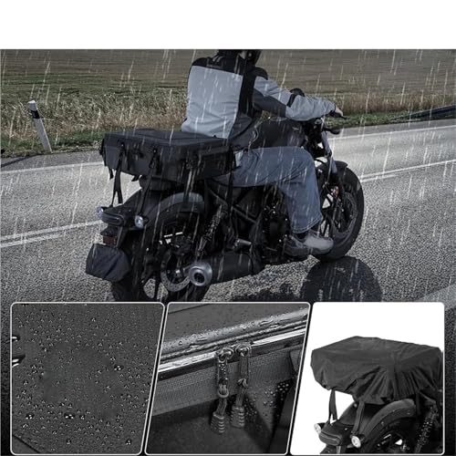 Plus de bagages mouillés : Sac de selle 35L étanche