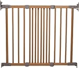 ベビーゲート 階段上 バリアフリー 木製 ベビーダン フレックスフィット(ナチュラルウッド)