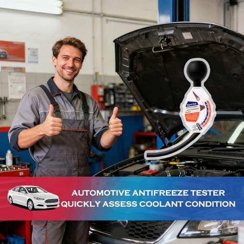 Image of Salior New Antifreeze Tester Automotive,F /C Dual Scale Coolant Tester Automotive Easily Detects Boiling & Freezing Points,Dial Type Anti Freeze Testers Automotives Tools