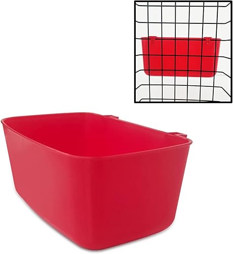 Miniatura 7 de Paquete de 12 comederos de pollo de 21 onzas, jaula de agua para alimentos, tazas, conejo, cachorro, gato, plato de alimentación colgante,