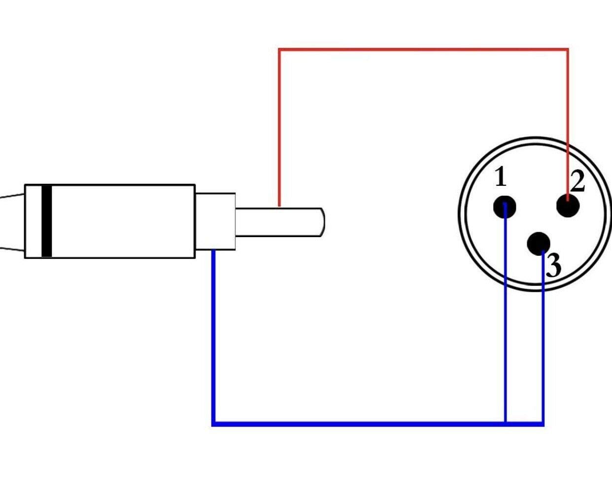 3-pinowy XLR męski na RCA żeński kabel audio kabel mikrofon mikrofon DJ PA adapter złącza (10 sztuk)