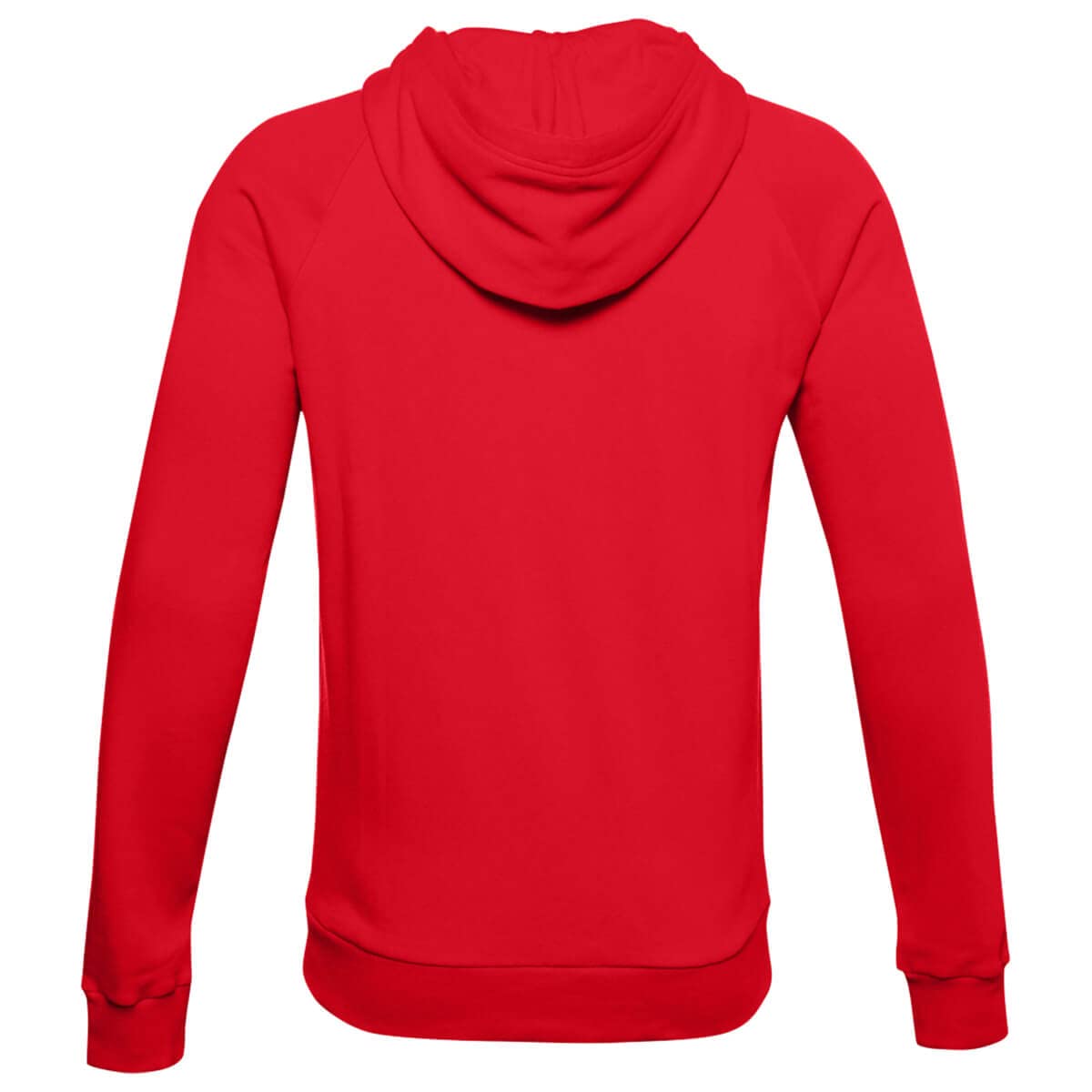 Under Armour Herren Rival Baumwollmischung Raglan Fleece Hoody - Rot - XXL