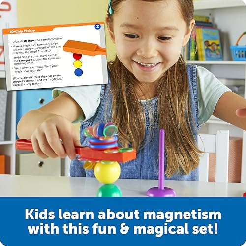 Learning Resources STEM Explorers: Magnet Movers, 39 Pieces
