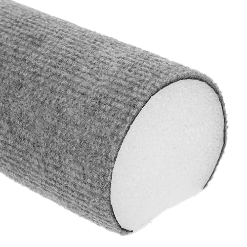 Poste rascador para gatos resistente con base adhesiva gris miniatura 3
