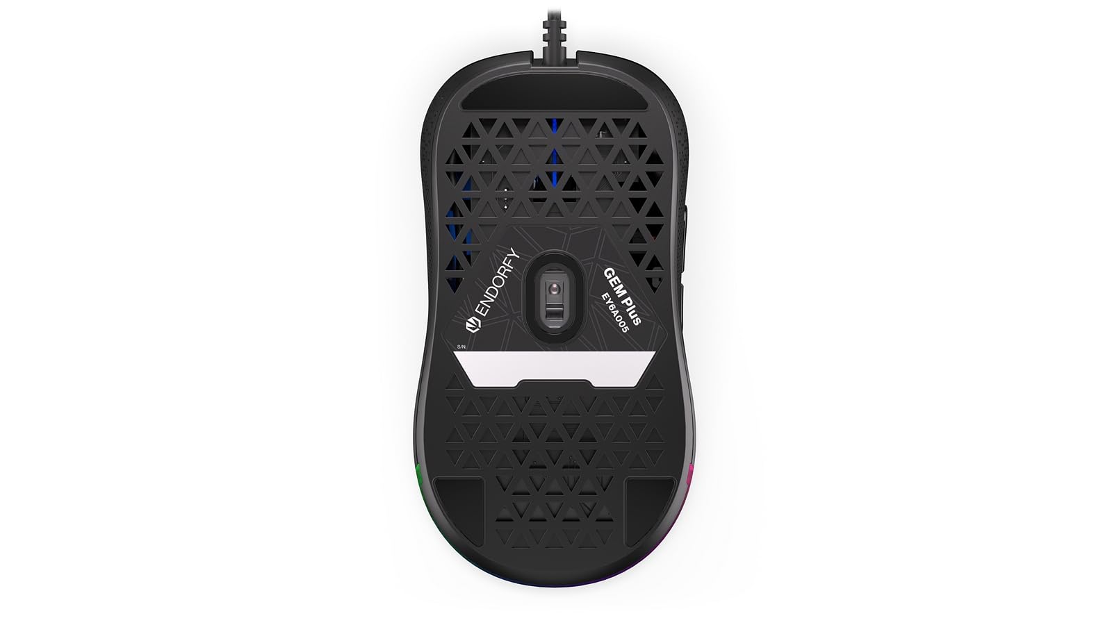 ENDORFY Gem Plus, Mouse da Gaming Leggero, sensore PixArt PAW3370, 19 000 DPI, EY6A005
