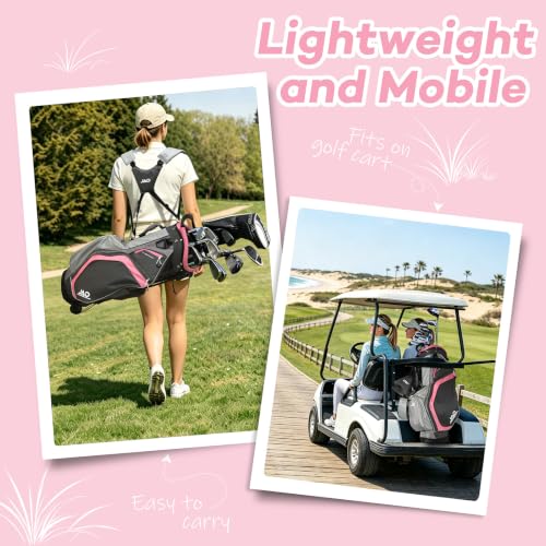 Premium Womens Golf Stand Bag Pink