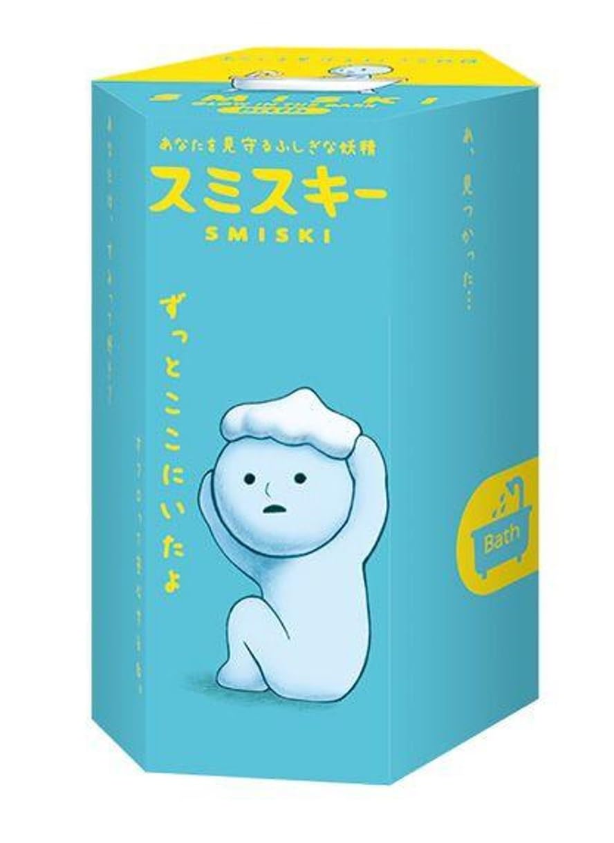 Dreams Smiski Glow In The Dark Figure, Bath Series, Random Style, 1 Pack