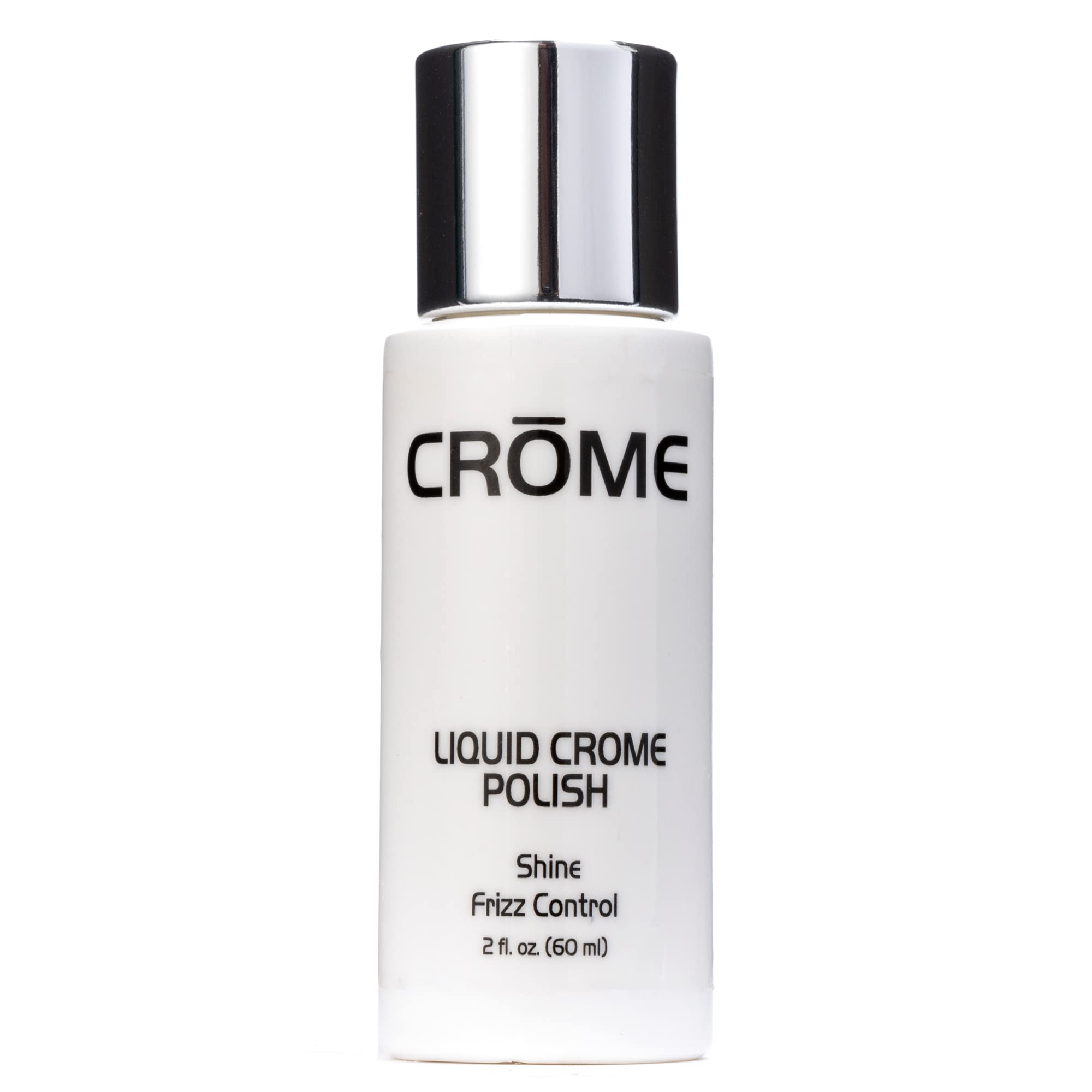 Crome Hair Serum - Liquid Crome Serum for Taming and Styling Frizzy Hair - Oil-Free, Alcohol-Free Moisturizer with Heat and Humidity Protection -